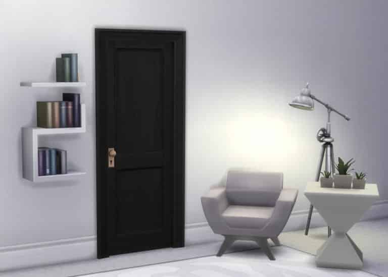 The Sims 4: SimGuruLyndsay teases a new Black Color Swatch for Doors