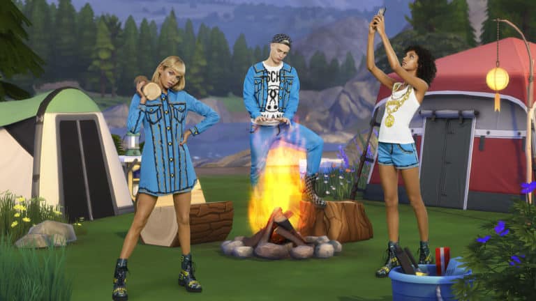The Sims X Moschino: Promo Shots