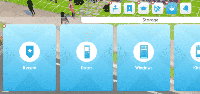 The Sims Mobile: Storage Changes Preview
