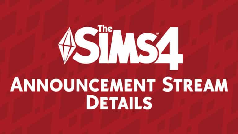 The Sims 4: EA Play Announcement Stream Details