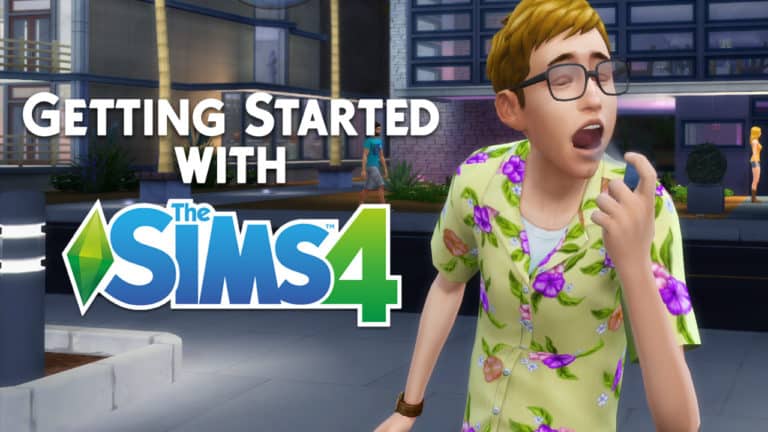 Getting started with the world of The Sims 4