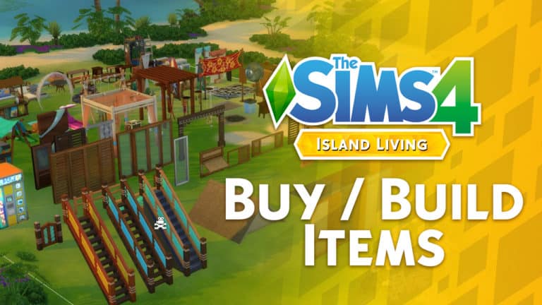 The Sims 4 Island Living: Full Buy / Build Items Video Overview