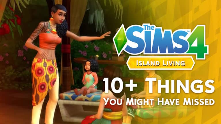 The Sims 4 Island Living: 10+ Details You Might Have Missed