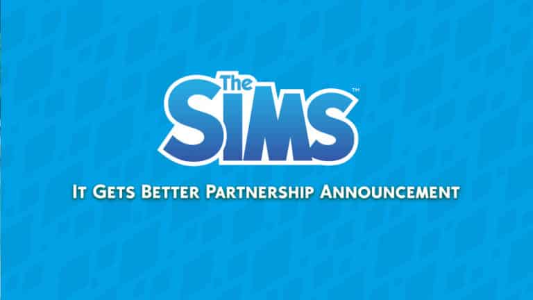 The Sims announce partnership with the It Gets Better Project