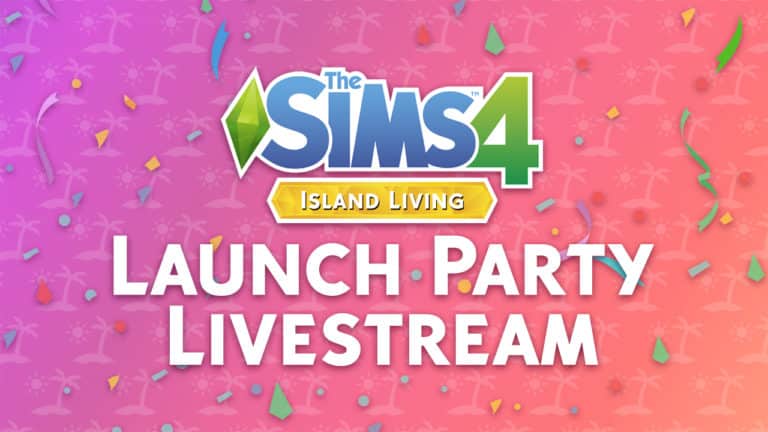 The Sims 4 Island Living: Launch Party Livestream + Countdown