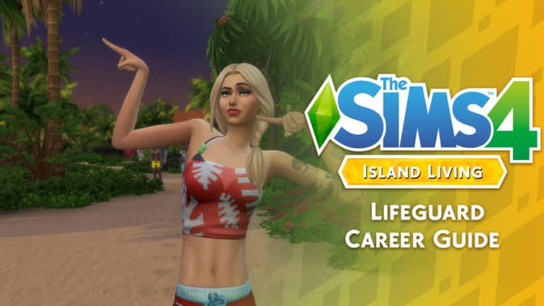 The Sims 4 Island Living: Lifeguard Career Guide