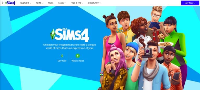 TheSims.com gets a New Brand Revamp