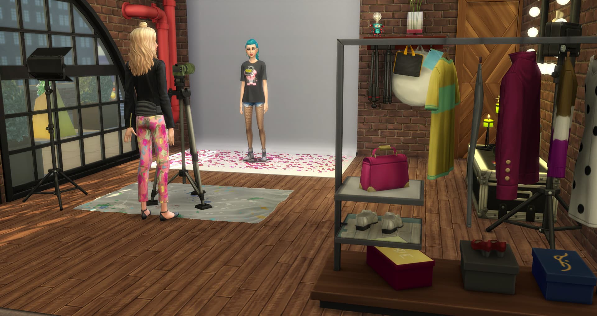 The Sims 4 Moschino Stuff: Photography 101