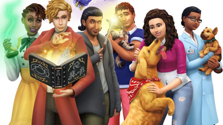 The Sims 4 Realm of Magic will integrate with Cats & Dogs