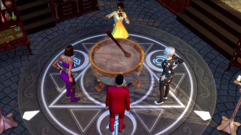 The Sims 4 Realm of Magic: Full Spells and Potions List