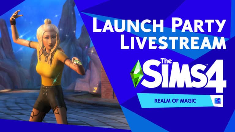 The Sims 4 Realm of Magic: Launch Party + Countdown Livestream