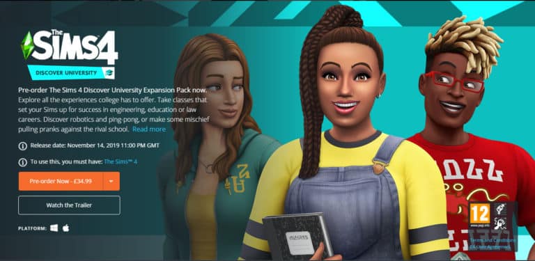 The Sims 4 Discover University: Where To Pre-Order