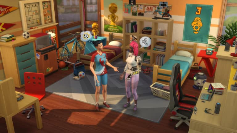 The Sims 4 Discover University: 4 Official Screenshots