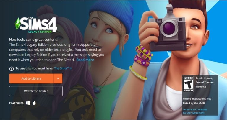 What Is The Sims 4 Legacy Edition, and Do You Need It?