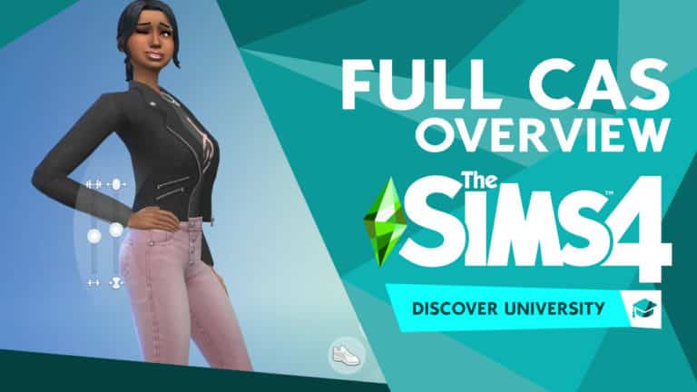 The Sims 4 Discover University: FULL Create A Sim Video Overview!