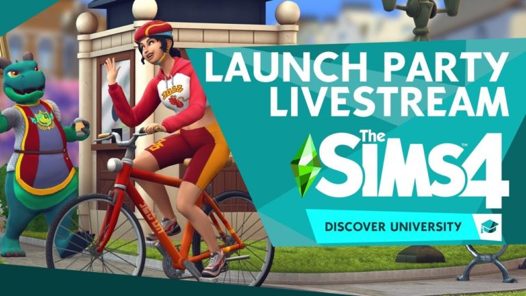 The Sims 4 Discover University: Launch Party + Countdown Livestream