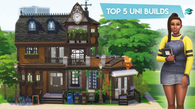 The Sims 4 Discover University: 5 Builds you didn’t know you needed!