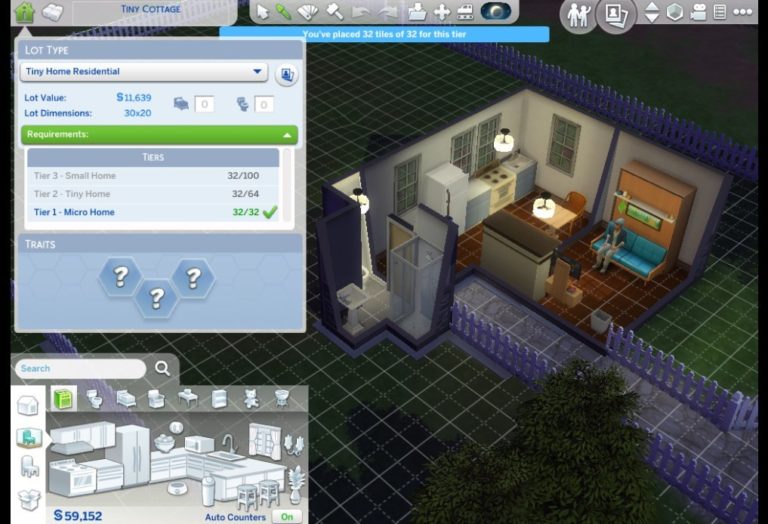 The Sims 4 Tiny Living: Tiny Home Lot Type Tiers have been revealed!