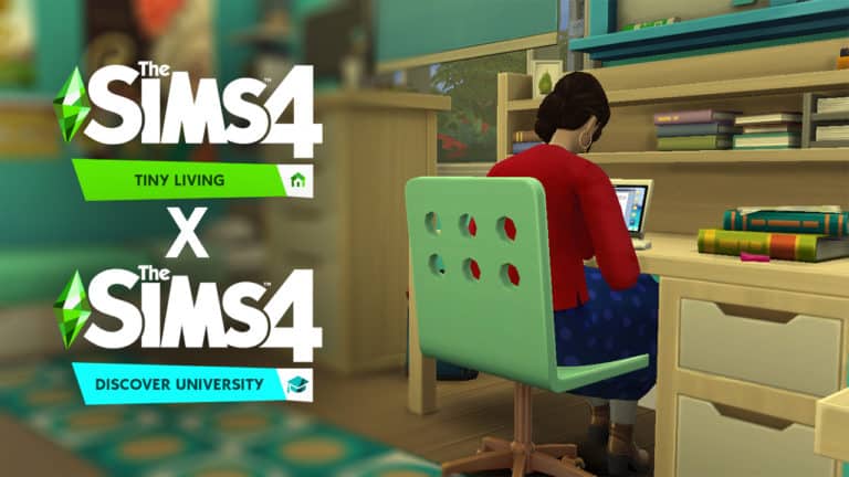 The Sims 4: Using Tiny Living with Discover University