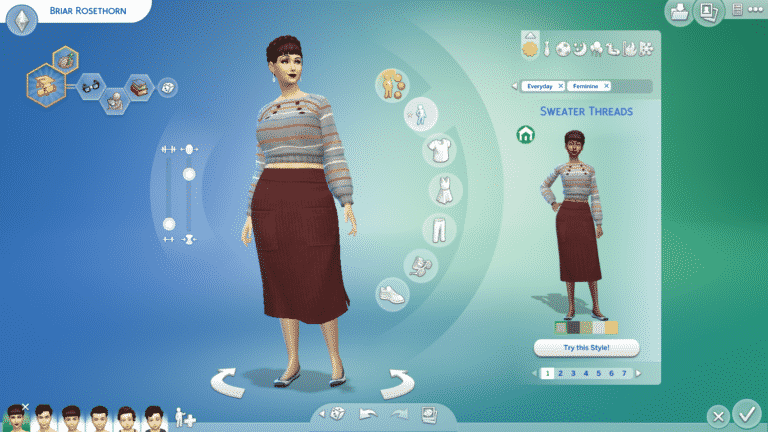 The Sims 4 Tiny Living Stuff: CAS Overview