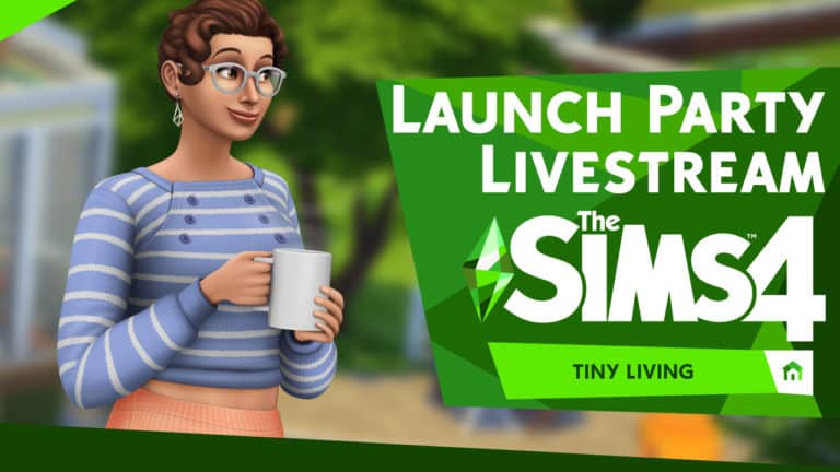 The Sims 4 Tiny Living: Launch Party Livestream