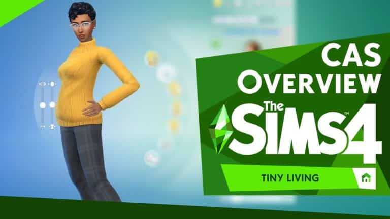 The Sims 4 Tiny Living: CAS Video Overview