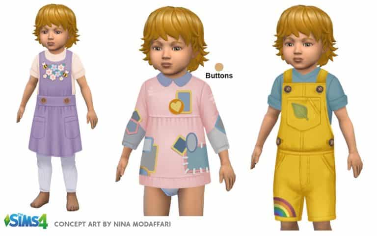 The Sims 4 Eco Lifestyle: Create-A-Sim Concept Art