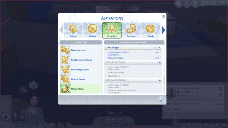 The Sims 4 Eco Lifestyle: Aspirations Overview