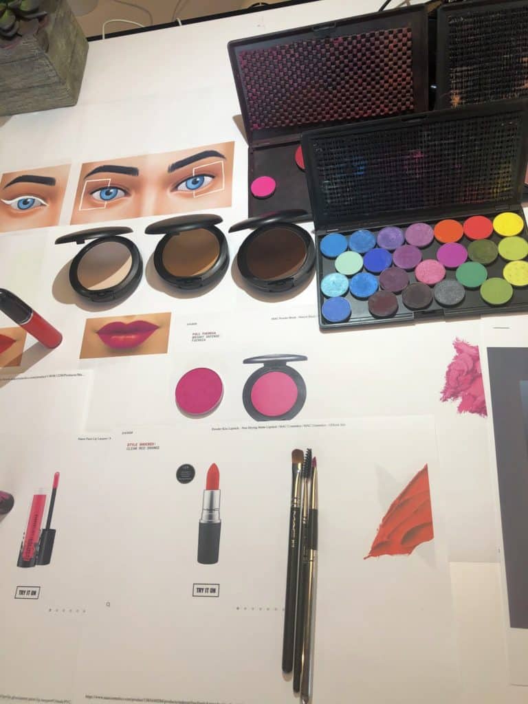 Behind The Scenes + Assets of The Sims 4 X MAC Collab