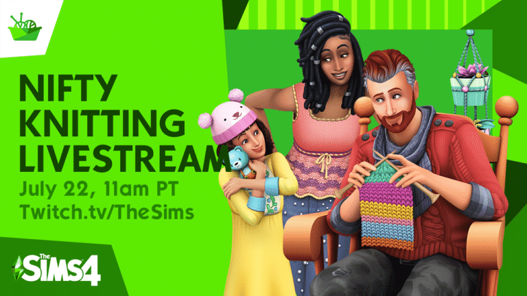 LIVESTREAM REPLAY: The Sims 4 Nifty Knitting Deep Dive