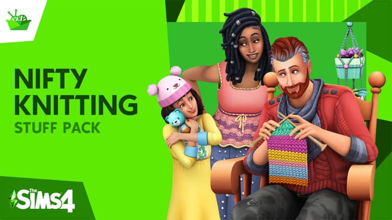 The Sims 4 Nifty Knitting: Official Assets