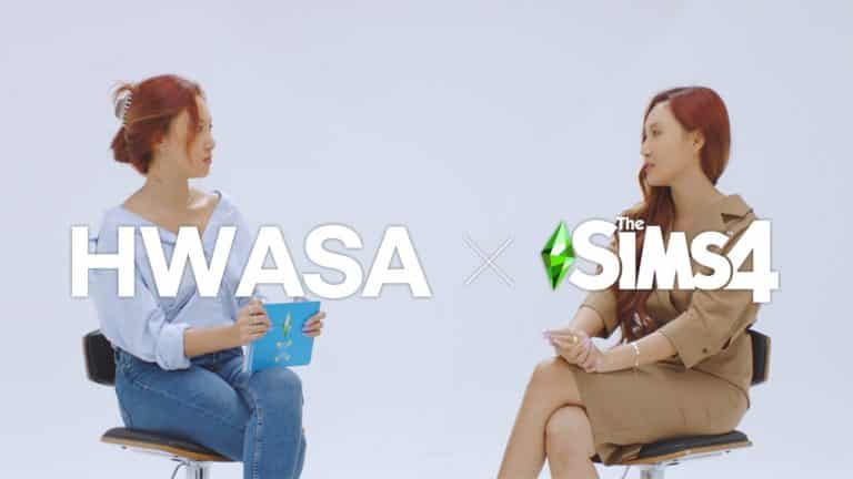 The Sims 4: New interview with Hwasa