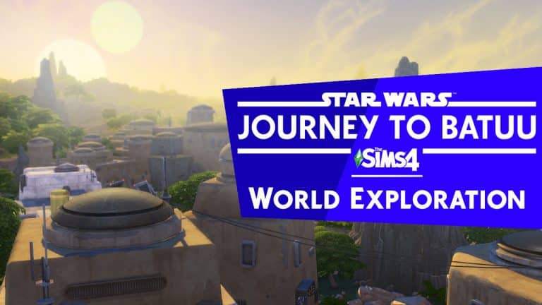 The Sims 4 Star Wars: Exploring the World of Batuu (Video)