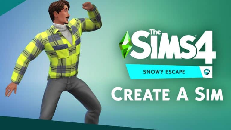 The Sims 4 Snowy Escape: Create A Sim Video Overview