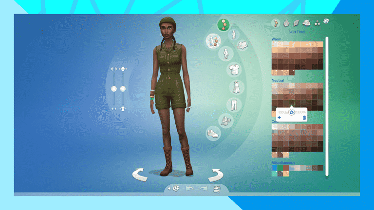 The Sims 4: First Look at the Skin Tones & Makeup Sliders coming this December!