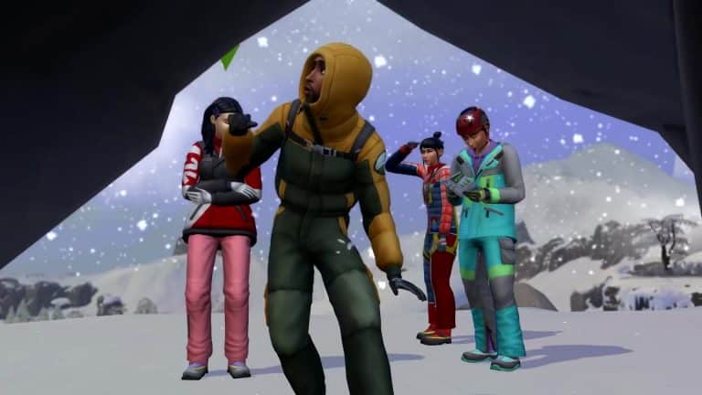 The Sims 4 Snowy Escape: New Deaths and Woohoo Locations