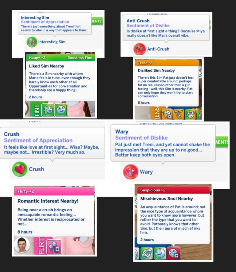 Custom Sentiments proven as possible for The Sims 4!