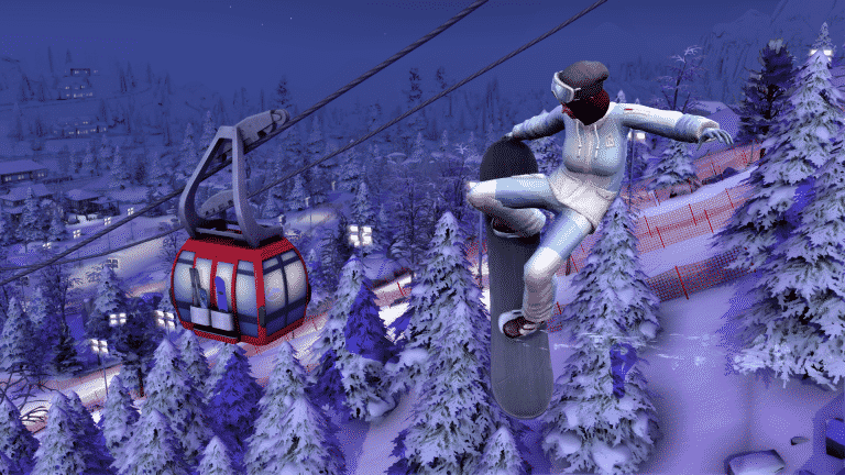 The Sims 4 Snowy Escape: Snowboarding Skill Guide