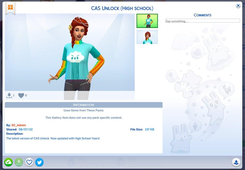 The Sims 4 Cheat: Unlock All Career Locked Items in Build Mode