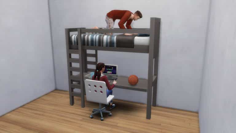 Custom Addons for The Sims 4 Bunk Beds
