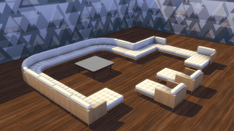 The Sims 4 Dream Home Decorator: All About Sectional Sofas