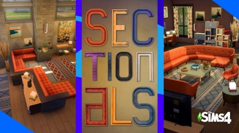 The Sims 4 Dream Home Decorator: New Sectionals Short