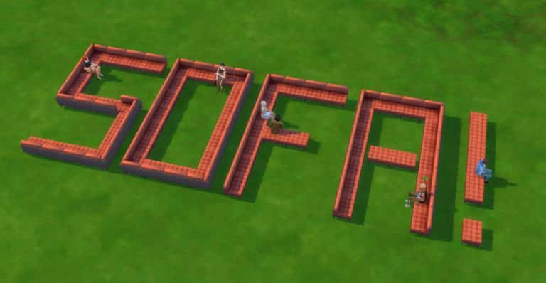 The Sims 4: Sectional Sofas Preview