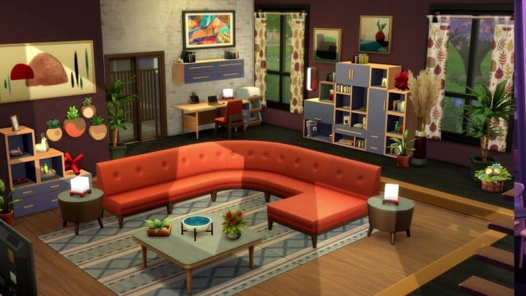 The Sims 4 Dream Home Decorator: Sectional Sofa UI Preview