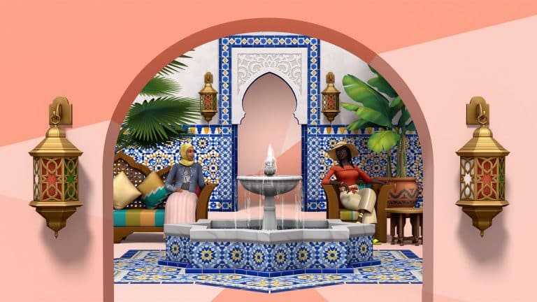 OFFICIAL LEAK: The Sims 4 Courtyard Oasis Kit