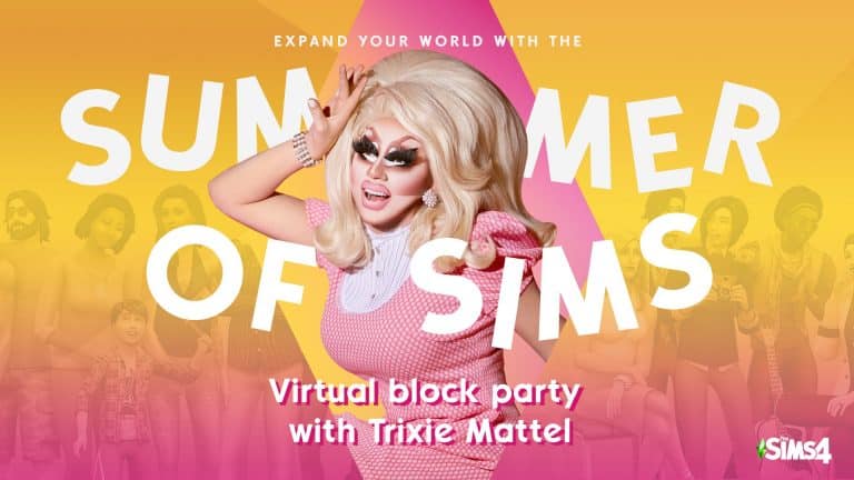Celebrate Pride with The Sims and Trixie Mattel!