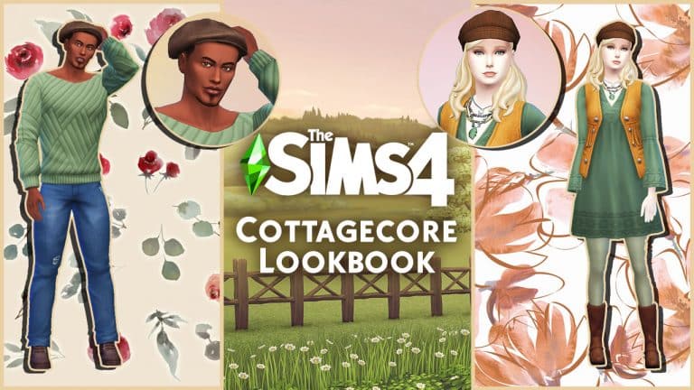 The Sims 4 Cottagecore-Inspired Look Book!