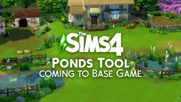 More about the Ponds Tool coming to The Sims 4 Base Game