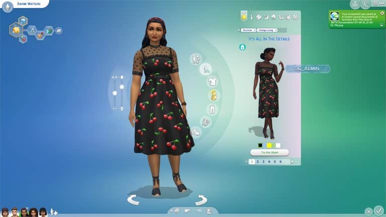 The Sims 4 Cottage Living: Full Create A Sim Overview