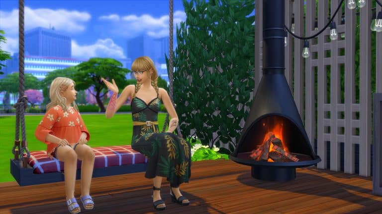 The Sims 4 Custom Content: Dreamy Outdoor Pack